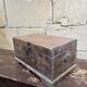 Small Indian chest with two levels and several compartments, unique piece