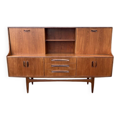 Enfilade Haute Fresco Vintage en Teck de G-Plan, 1970s