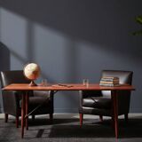 Table de Chasse avec Pieds Croisés par Erhard Rasmussen, Norvège, 1960s