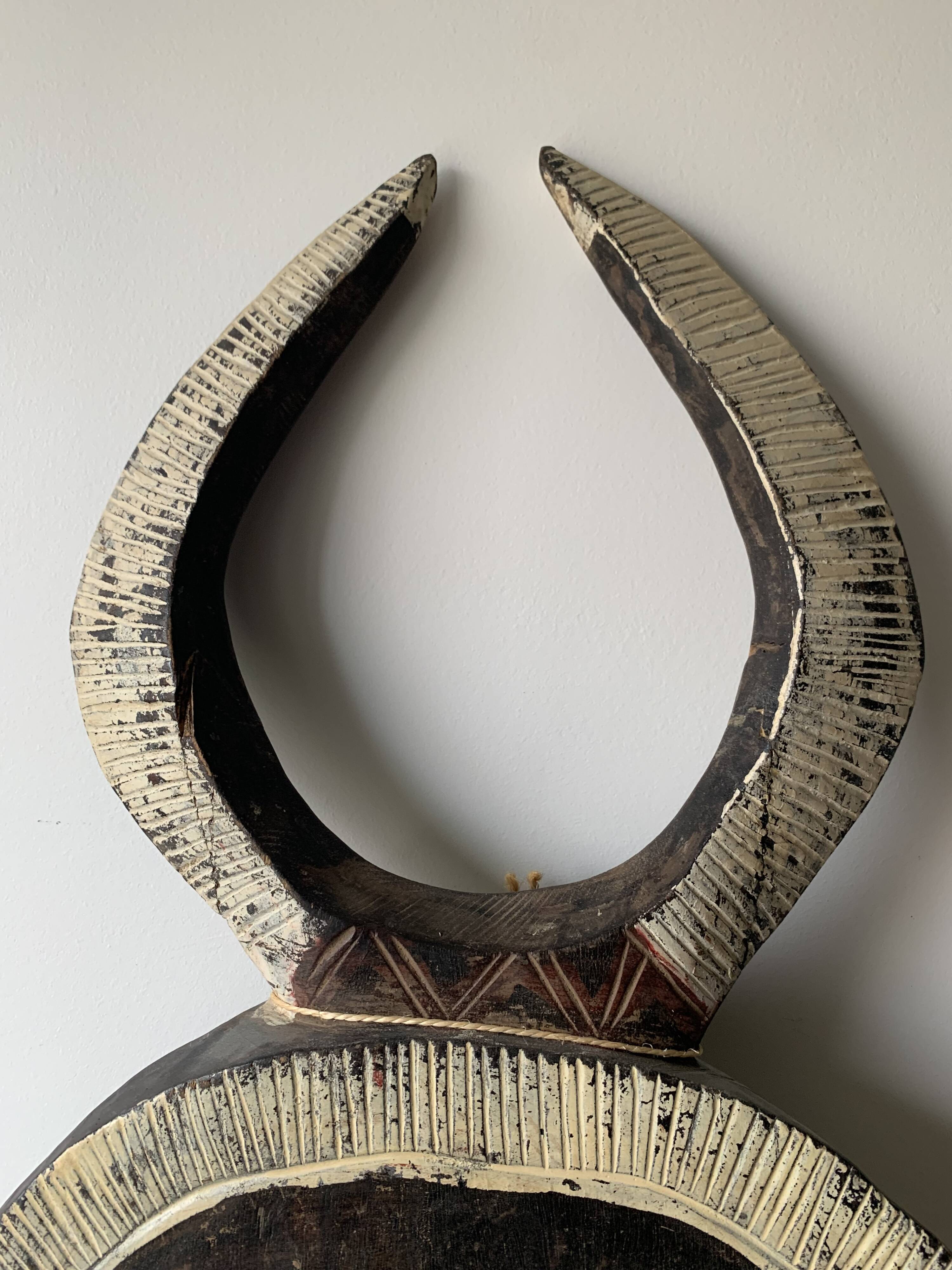Large Antique Vintage Tribal African Mask