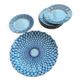 Service à dessert russe en porcelaine
