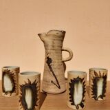 Orangeade Service 70s Pottery of the Columbiar