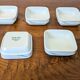 Set of 5 vintage bowls from Eva Air in porcelain from Noritake Japan