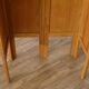 Scandinavian wooden screen 1950