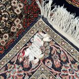 Tapis persan en soie