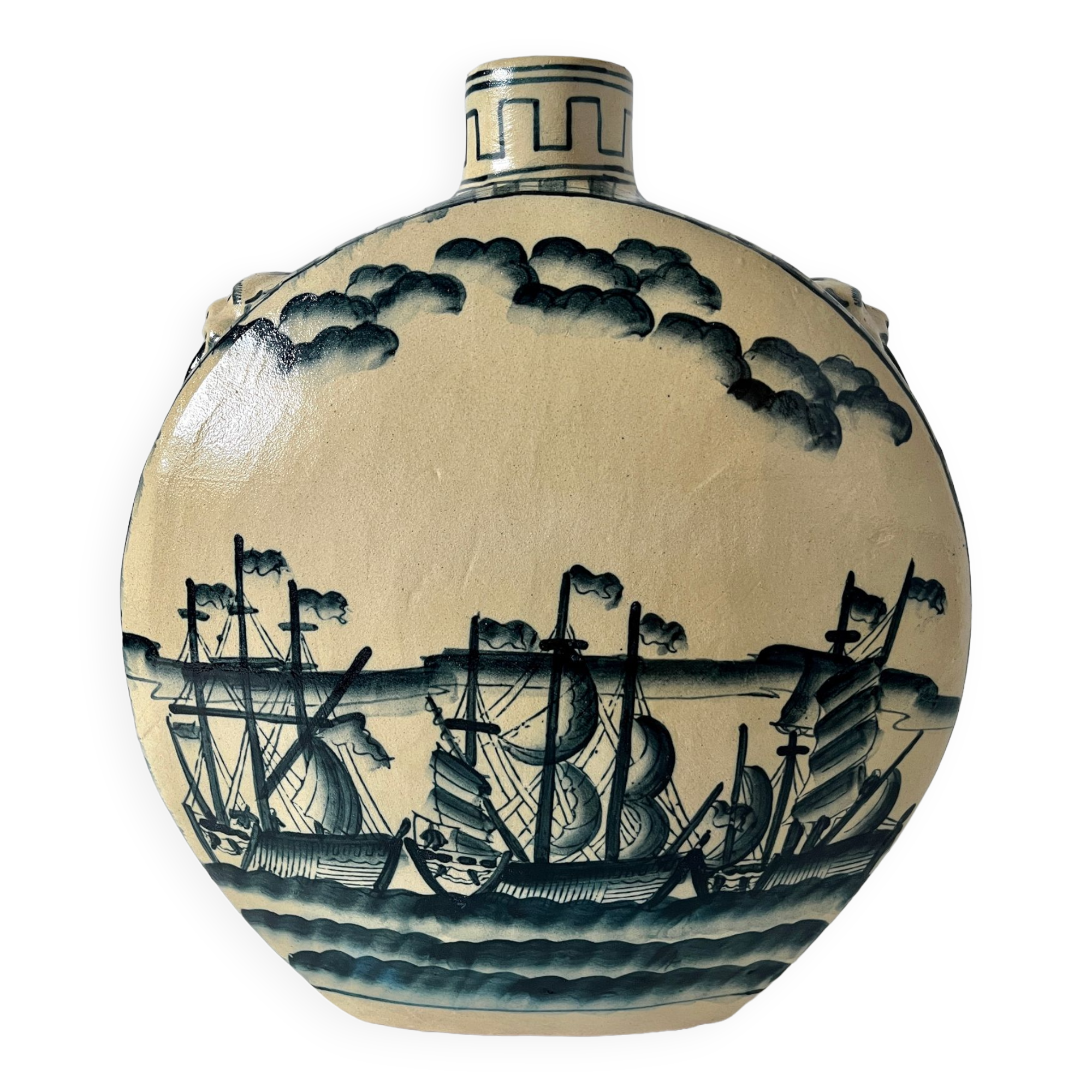 Large gourd vase Chinese style XXth