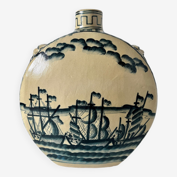 Vase gourde style chinois XXe