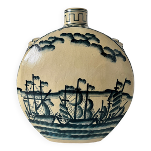 Vase gourde style chinois