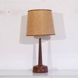 Swedish teak lamp by Tranas stilarmatur 1960