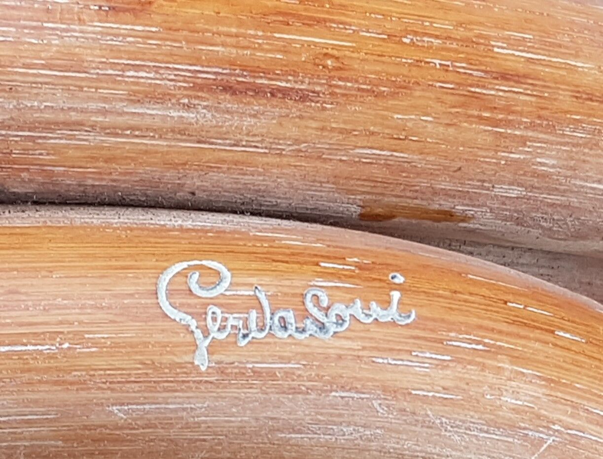 Fauteuils bambou rotin signé Gervasoni