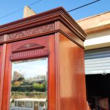 English mahogany wardrobe circa 1920