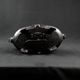 Antique black cast iron planter from the Art Nouveau period, late 19th century