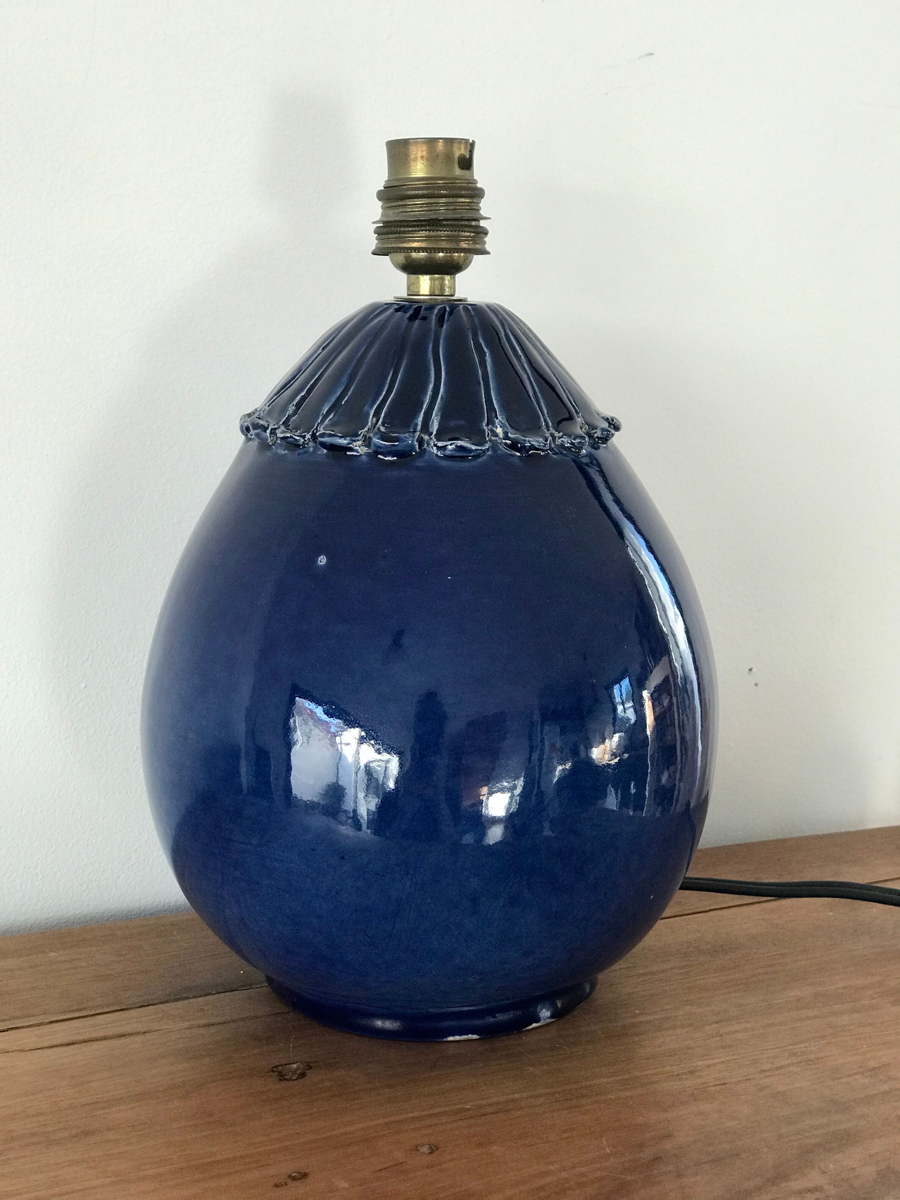 Ancient ceramic lamp