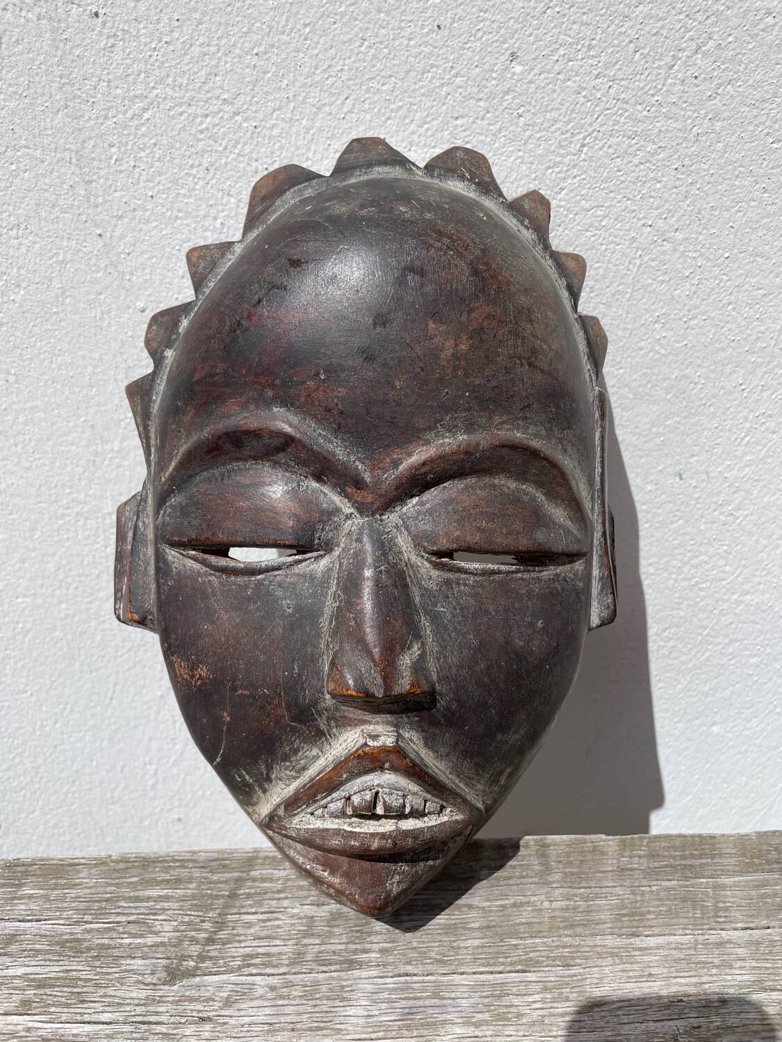 Minimalist African mask