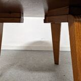 Round pedestal table tripod Art Deco circa 1930