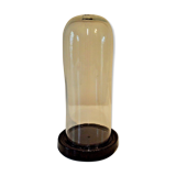Wooden with glass globe stand