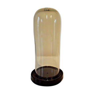 Wooden with glass globe stand