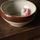 Digoin two-tone glazed vintage stoneware salad bowl
