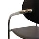 Vintage Bauhaus leather chair, Italy 1970