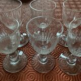 Set of 10 liquor glasses
