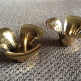 Duo of candle holders