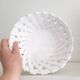 Italian woven ceramic basket