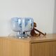 Table lamp, Murano glass, Italian design, 1970s, made in Italy