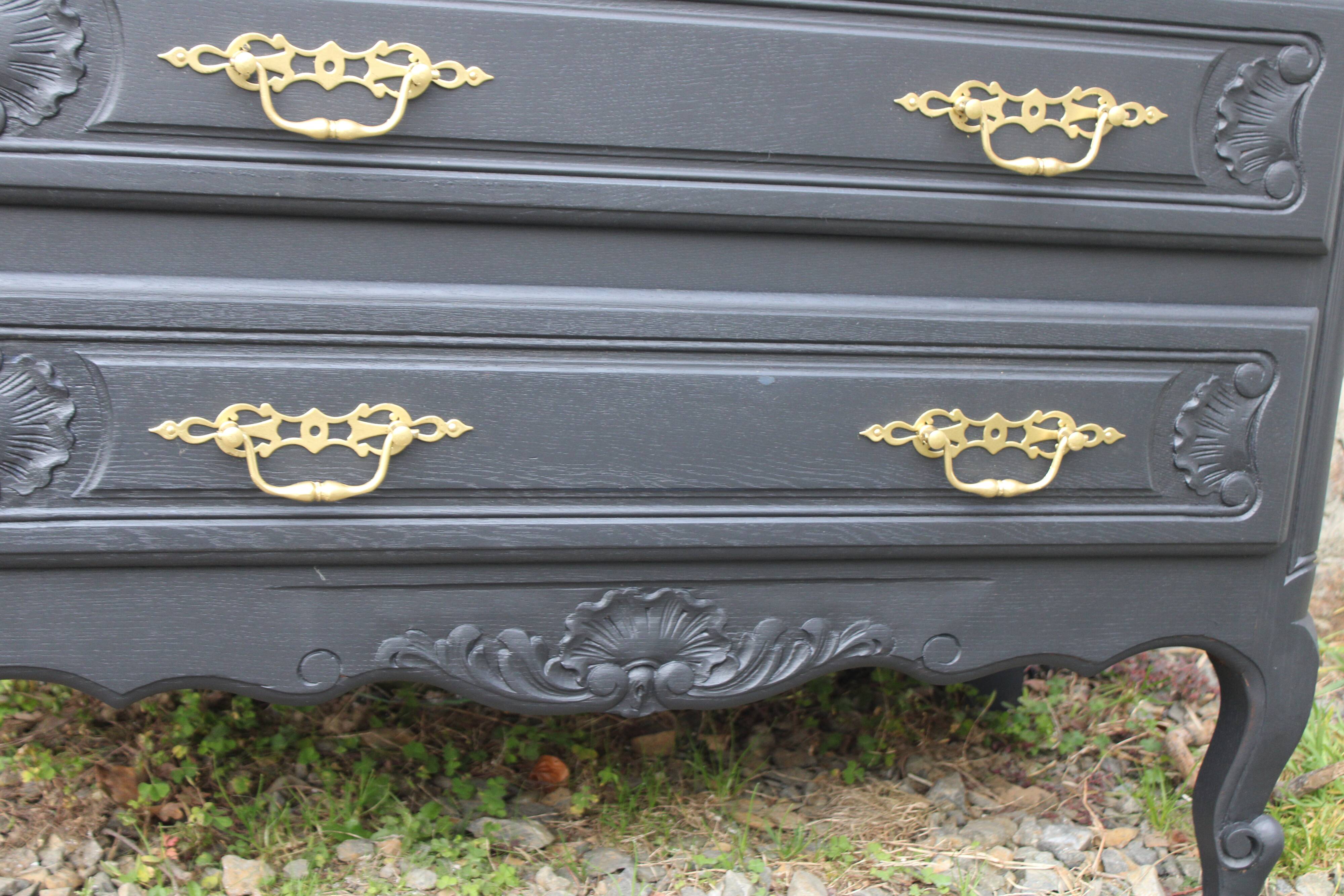 Commode arbalète ancienne