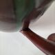 Ceramic coffee pot in red clay – artist's creation