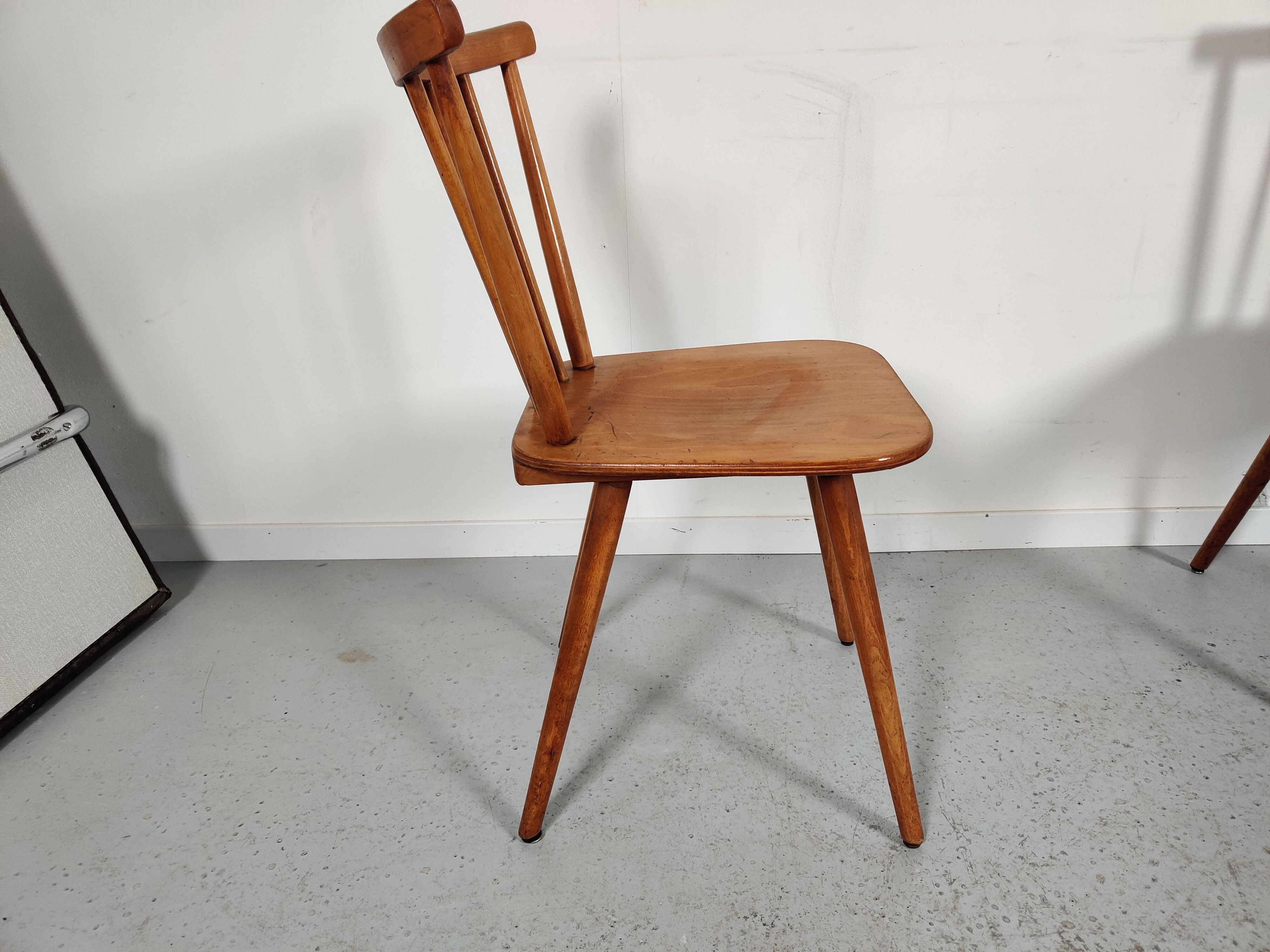 6 60s bistro bar chairs