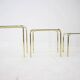 Set of three midcentury nesting tables / around 1980s