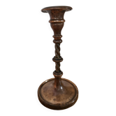 Old brass candle holder