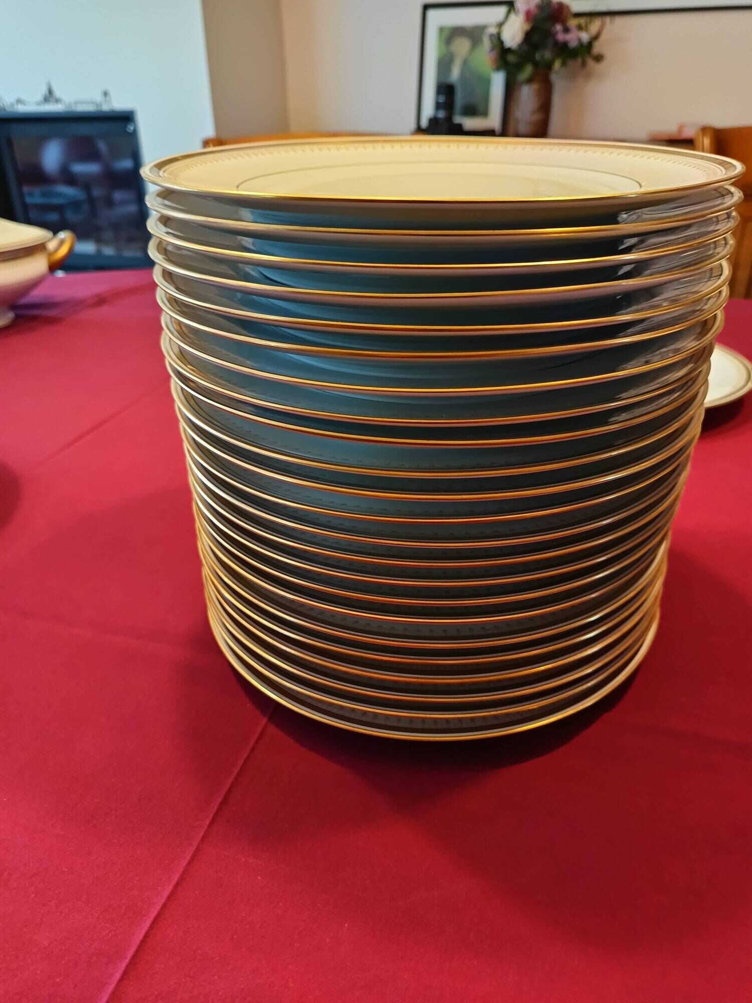 Limoges porcelain service