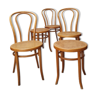 Bistro chairs and canned stools