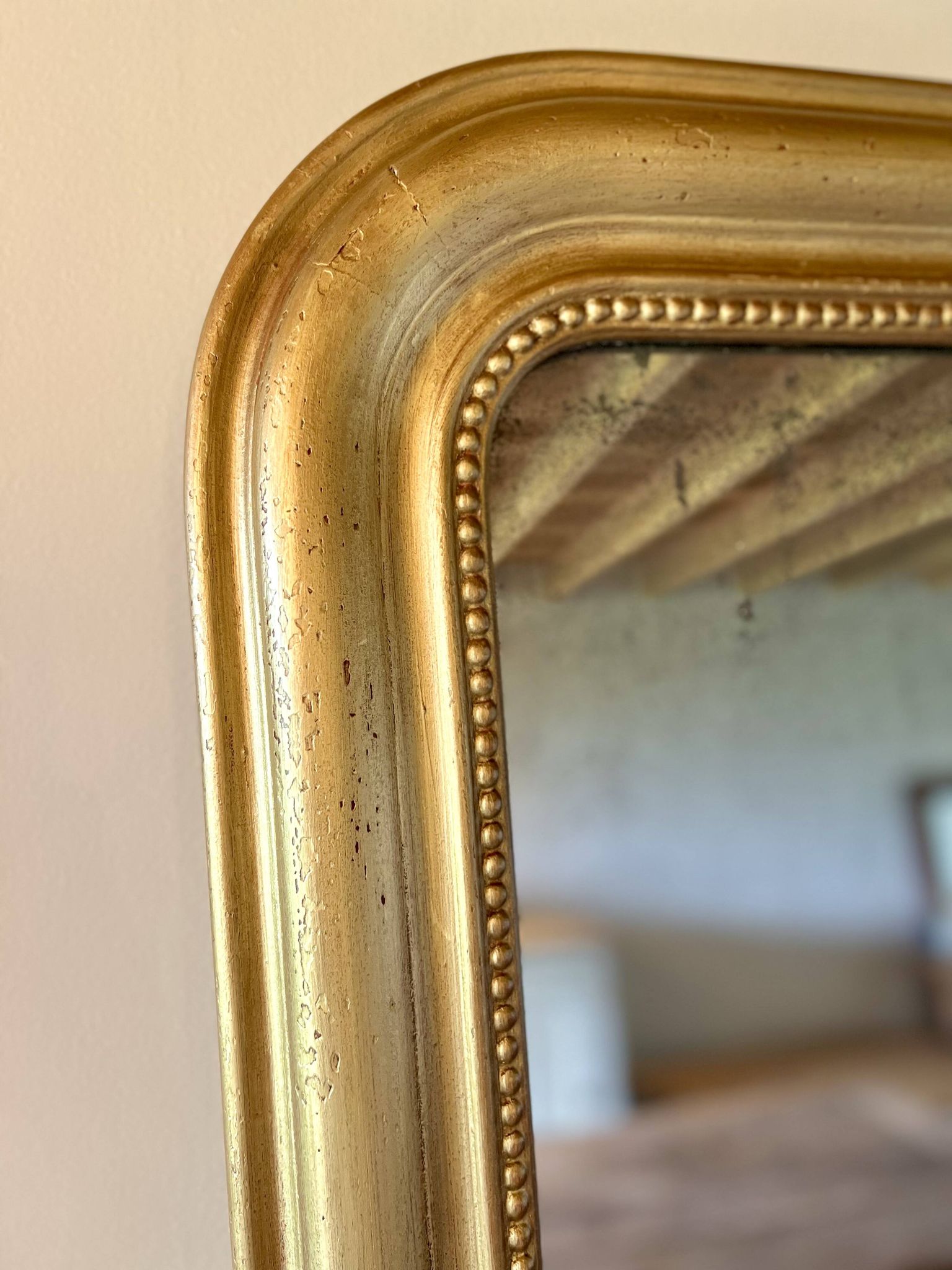 Louis Philippe mirror, mercury glass