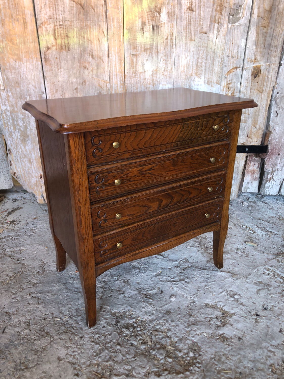 Worker chest of drawers 3 drawers vintage