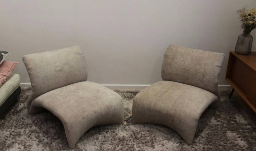 Pair of Kwok Kaïdo armchairs
