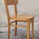 Lot de 6 chaises de bistrot Thonet, Tchekoslovaquie, vintage.