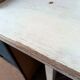 Large workshop table waxed with beeswax. Vintage. France 50s.