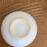 Set of 6 white sandstone pots