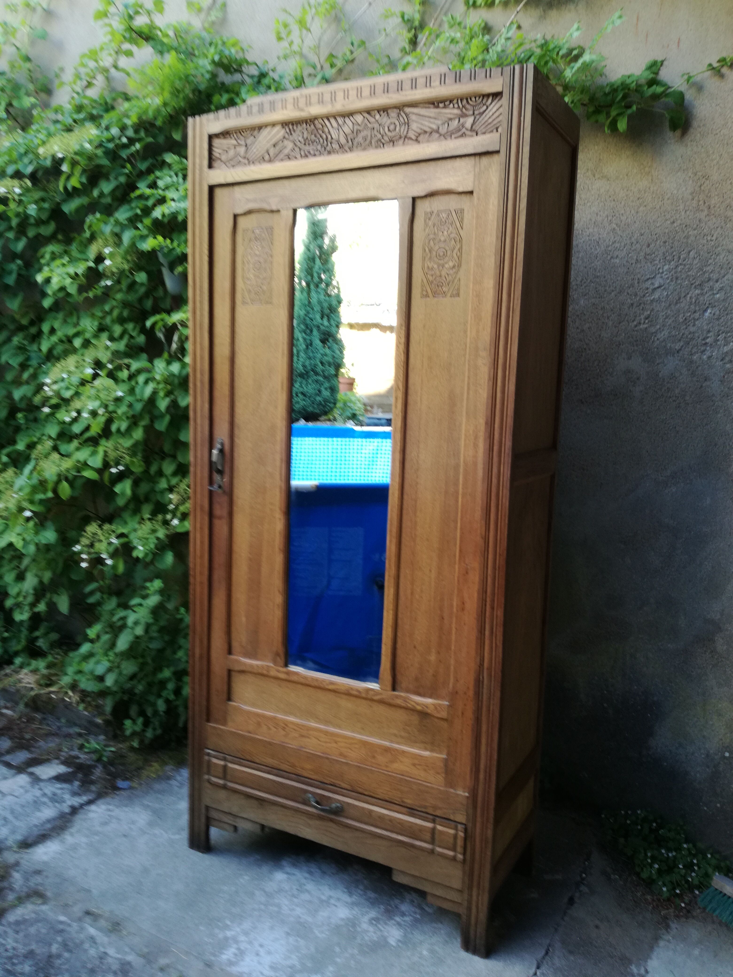 Art Deco Parisian wardrobe from the 1930s