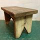 Vintage wooden stool