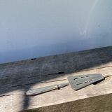 Silver metal art deco pie server