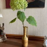 Vintage stoneware vase signed