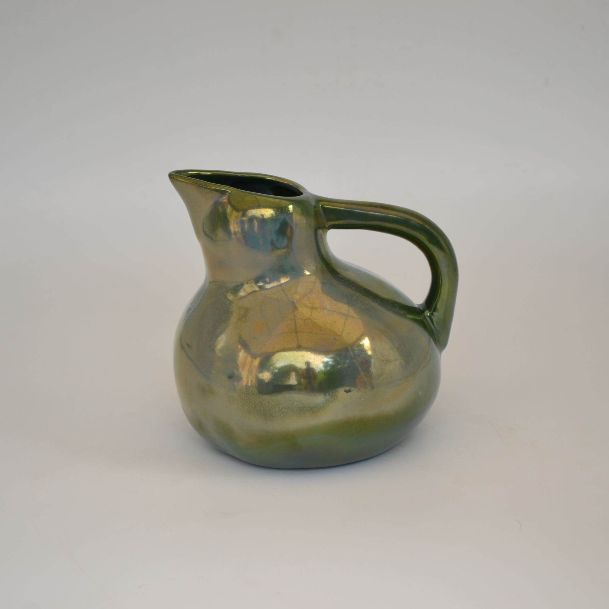 Rambervillers S.A.P.C. flamed sandstone pitcher