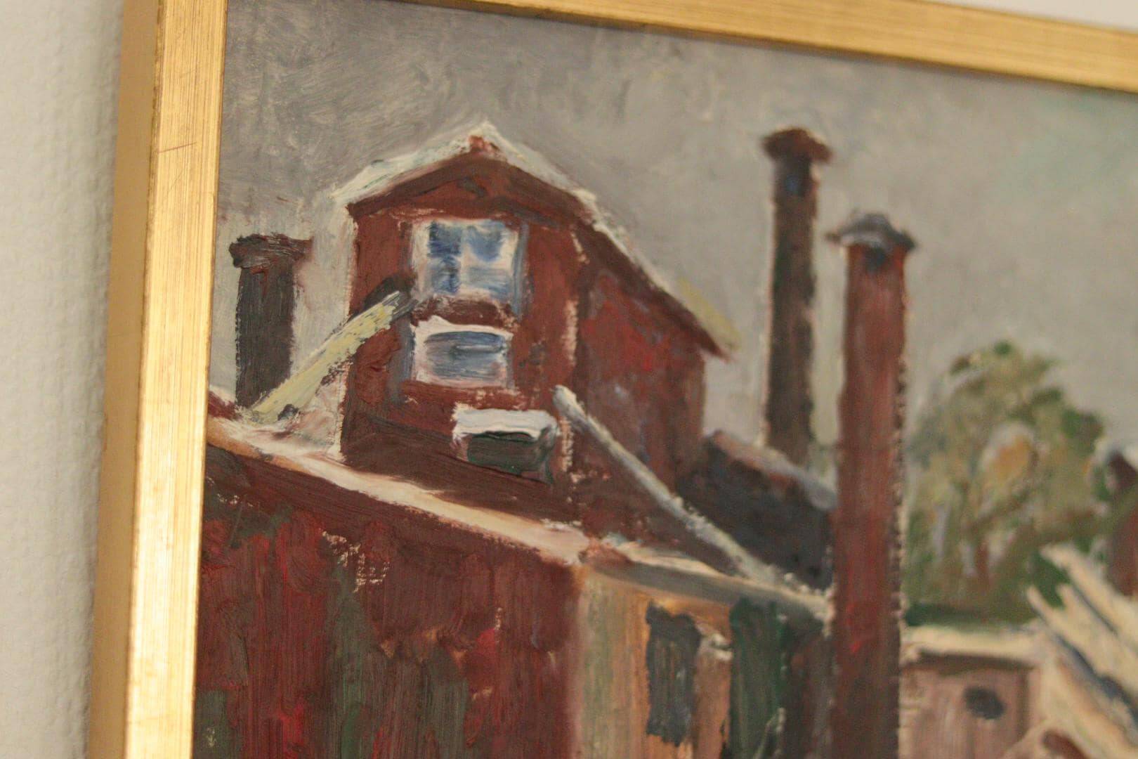 House in the countryside by Axel Sjögren