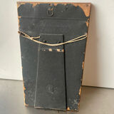 Antique Frame gilded wood measurements 24 cm x 13.5 cm