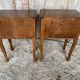 Louis xv style nightstand with drawer + vintage case