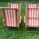 Pair of Chilean chairs.