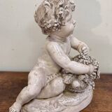 Lebrun: Glazed terracotta putti